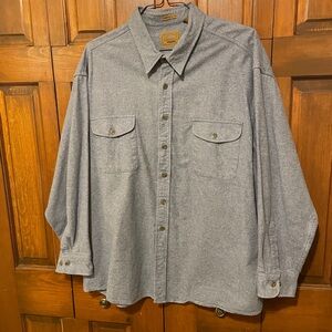 Vintage St. John’s Bay Heavy weight Shirt. Chamois Clothing Brand.